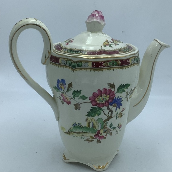 Vintage Grindley England Demitasse Coffee Set - Picture 9 of 16